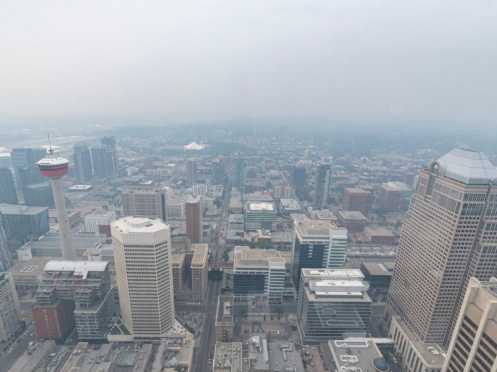 Calgary Smoke Air Quality Warning Issued As Wildfire Smoke Returns   0611 Weather 