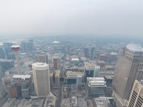 Smoke in Calgary