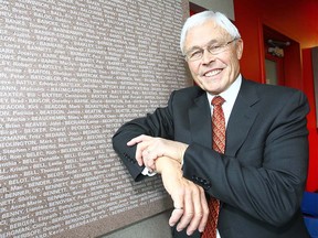 FILE PHOTO: Bob Niven at the Olympic Hall of Fame theatre at Canada Olympic Park in 2012.