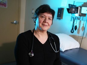 Dr. Esther Tailfeathers, a doctor on the Blood Reserve in Southern Alberta.