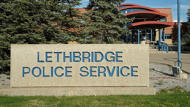 Lethbridge police headquarters