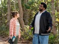 Claudia O'Doherty and Craig Robinson in Killing It. Courtesy, Universal Studio Group.