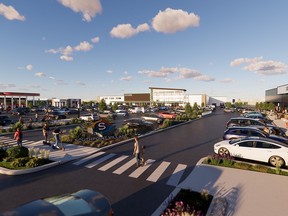 South Point commercial development in Airdrie