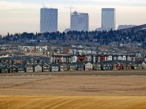 Houses in north Calgary