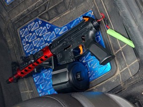 Calgary police seized two airsoft guns from a car following an incident on Monday, June 20, 2023.