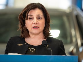 Alberta Health Minister Adriana Lagrange