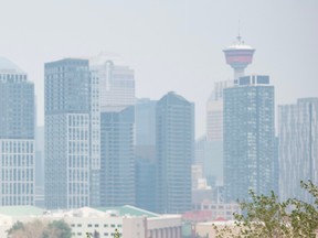 Calgary poor air quality