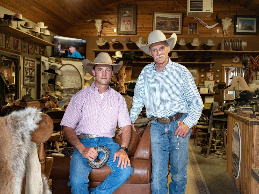 Custom cowboy hats calgary deals