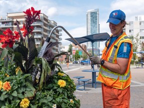 Worker with City of Calgary