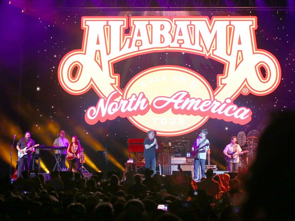 Nine memorable photos from the Alabama concert at Stampede Calgary Herald