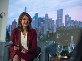 Premier Danielle Smith’s inaugural keynote address to the Edmonton business community at the Westin Hotel in Edmonton on July 20, 2023.