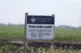 A sign at the Prairie Green Landfill, north of Winnipeg. Chris Procaylo/Winnipeg Sun