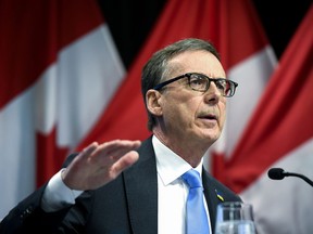 Bank of Canada governor Tiff Macklem. All 6 of Canada's big banks expect an interest rate hike this week.