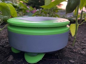 e-gardening robot weeding