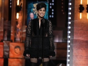 File - Sarah Silverman introduces a performance at the 75th annual Tony Awards on Sunday, June 12, 2022, in New York. Silverman sued ChatGPT-maker OpenAI for copyright infringement this week, joining a growing number of writers who say they unwittingly built the foundation for Silicon Valley's red-hot AI boom.