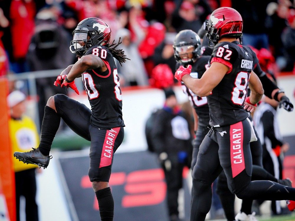 Marken Michel All Smiles In Return To Mcmahon Stadium 