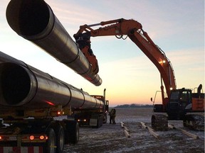 Coastal GasLink pipeline construction