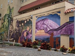 Art mural in Maui.