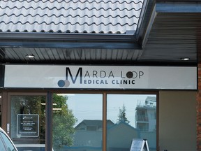 Marda Loop Medical Clinic in Calgary on Tuesday, Aug. 1, 2023.