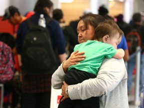 Northwest Territories evacuees in Calgary
