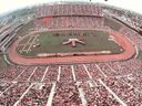 Overall view at Commonwealth Stadium during the opening ceremonies for the 1978 Commonwealth Games held in Edmonton.