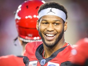 Markeith Ambles has been re-signed by the Calgary Stampeders after being released by the Toronto Argonauts.