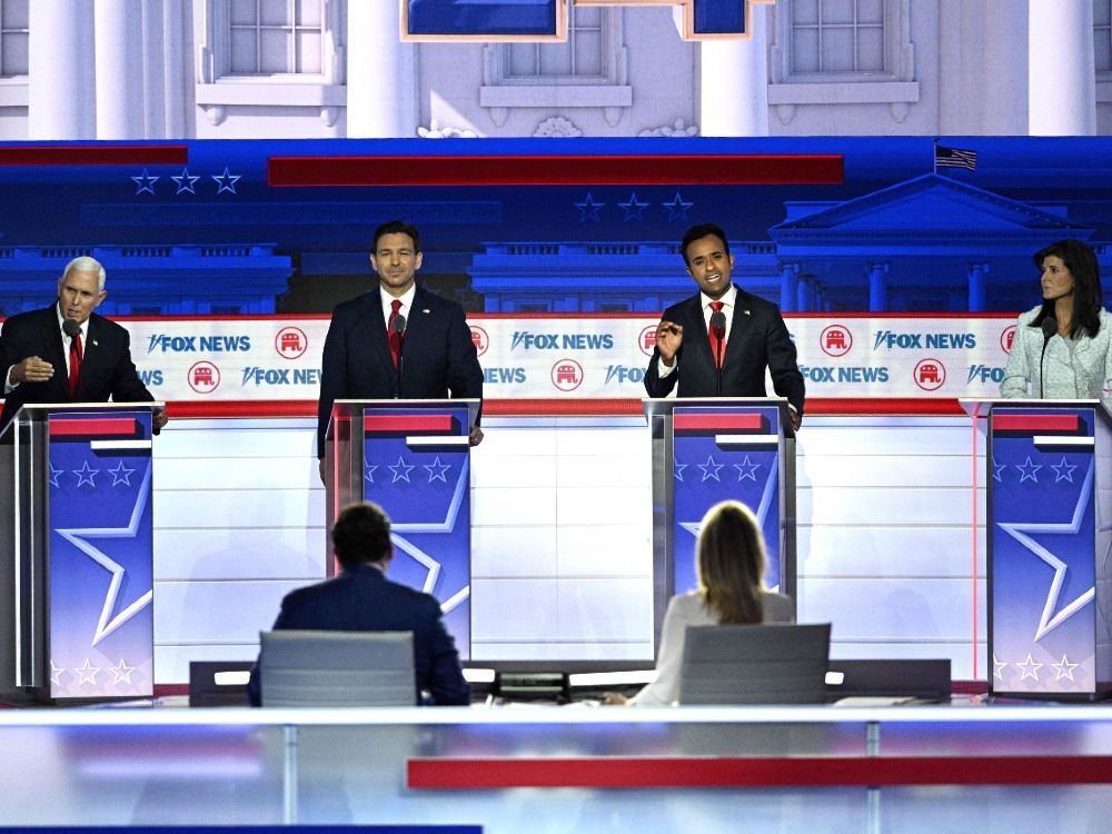 Republican presidential hopefuls debate in Milwaukee, vying to be ...