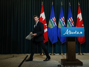 Alberta Finance Minister Nate Horner