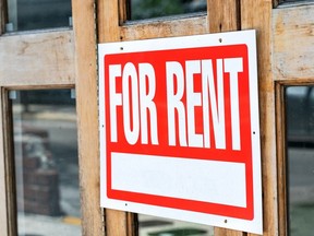 File photo of a rental sign.