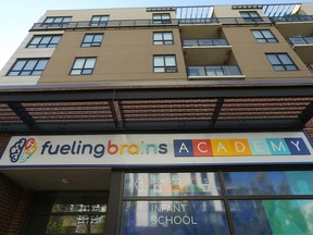 A location of Fueling Brains Academy is shown on McPherson Rd. N.E. in Calgary on Sunday, September 10, 2023.