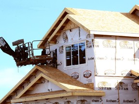 Home construction in Calgary