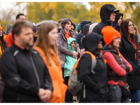 Crowd at Fort Calgary