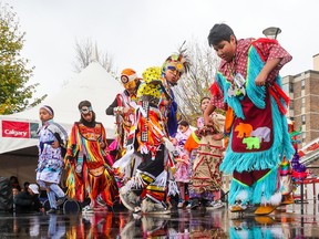 Dancers at Fort Calgary