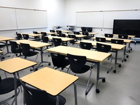 Classroom at North Trail High School