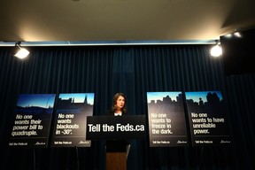 Alberta Premier Danielle Smith