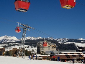 The Big Sky ski resort in Montana.