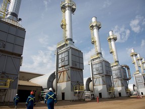 The Cenovus SAGD oilsands facility