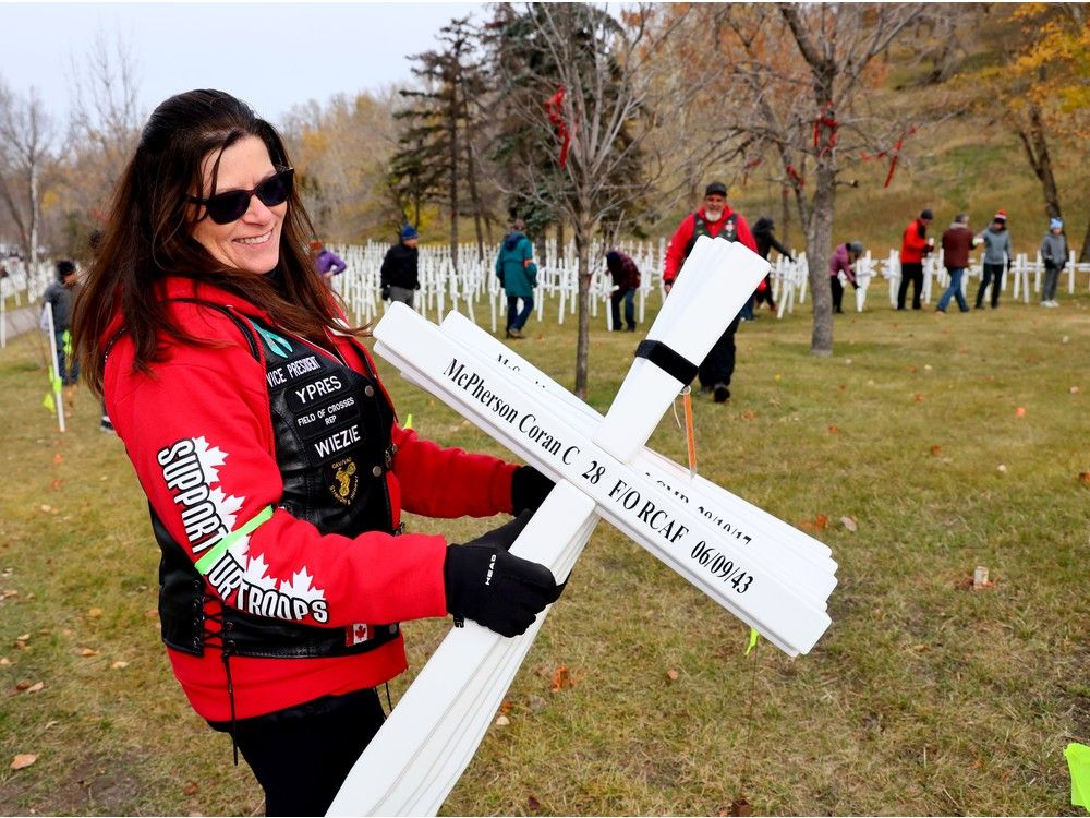 Field of Crosses commemorates fallen southern Alberta veterans