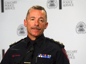 Calgary police Chief Mark Neufeld