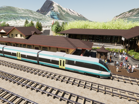 Banff train