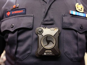 Body-worn police camera