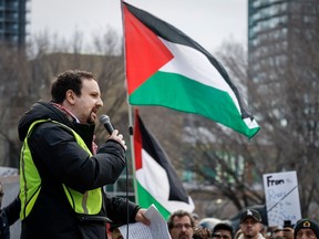Wesam Cooley Israel Hamas war protest