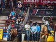 Dillon and Dawson Graham at the Canadian Finals Rodeo in Red Deer. Courtesy CPRA.