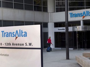 The TransAlta headquarters building is shown in Calgary, on Tuesday, April 29, 2014.