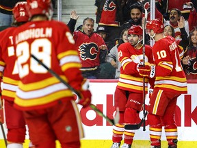 Nazem Kadri and Jonathan Huberdeau