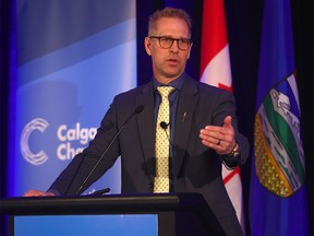 Nathan Neudorf at the Calgary Chamber of Commerce