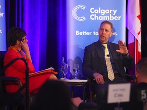 Nathan Neudorf at the Calgary Chamber of Commerce