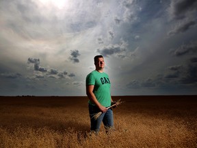 Alberta farmer Sean Stanford