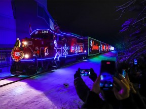 Annual CPKC Holiday Train at Anderson Station