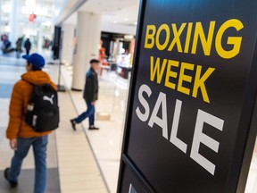 Boxing Week sale Chinook Centre